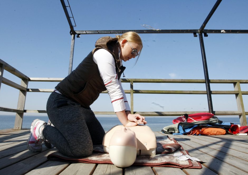 Klaipėdos paplūdimiuose dirbs 70 gelbėtojų