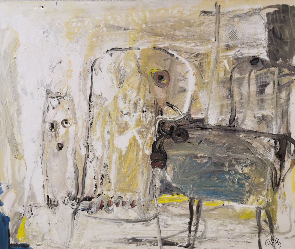 V. K. Slavinsko parodoje „Kitokios versijos“ – ieškojimai ir atradimai 
