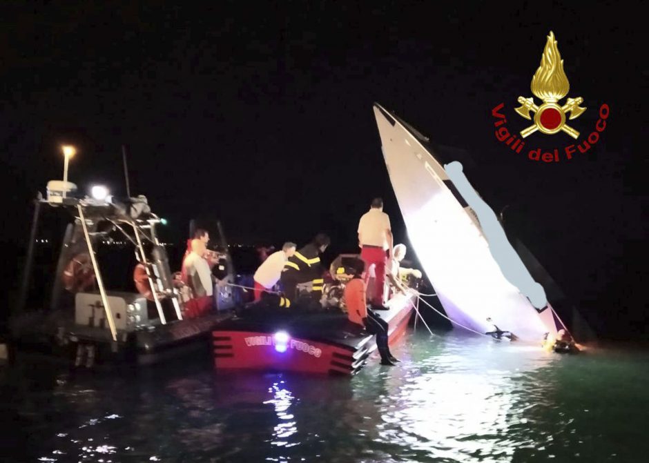 Venecijoje per motorinės valties avariją žuvo trys žmonės