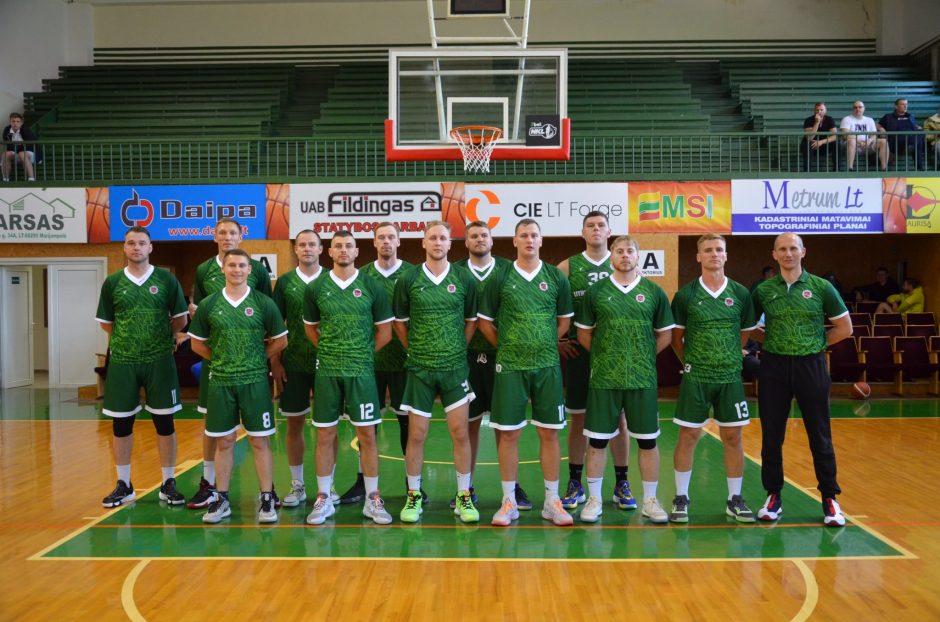 Lietuvos policijos krepšinio rinktinė išvyko į Europos čempionatą