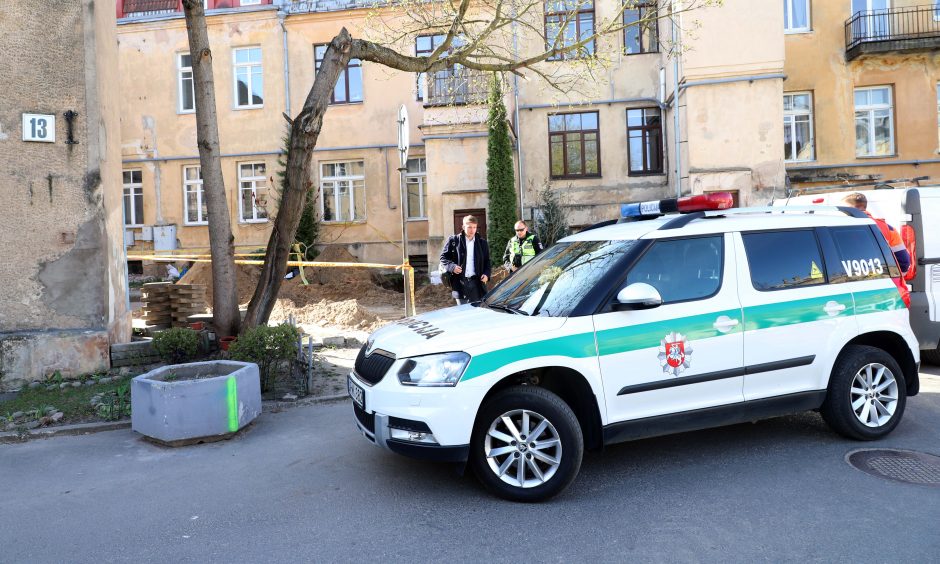 Vilniaus centre rastas sprogmuo