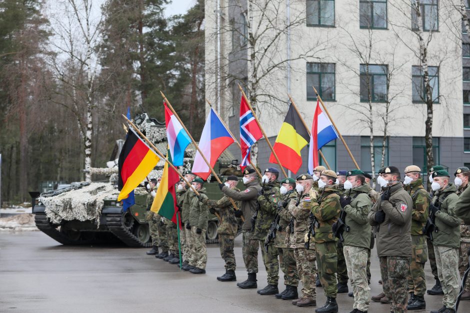 Tvyrant įtampai regione, NATO batalioną Lietuvoje sustiprins kariai iš Norvegijos