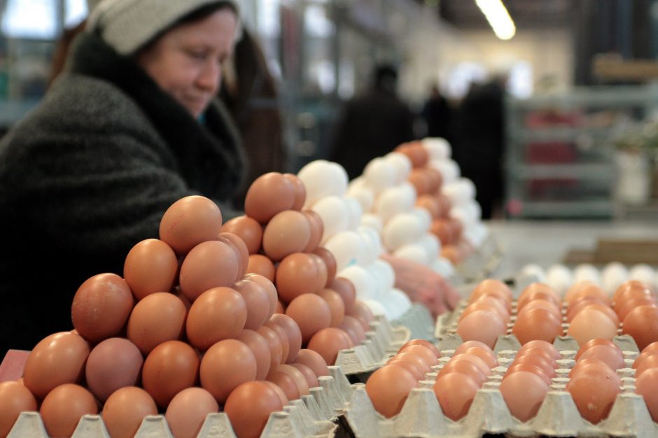 Iš prekybos išimami netinkamai paženklinti kiaušiniai
