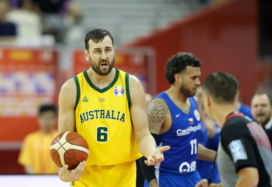 Australija nugalėjo Čekiją ir žengė į pasaulio čempionato pusfinalį