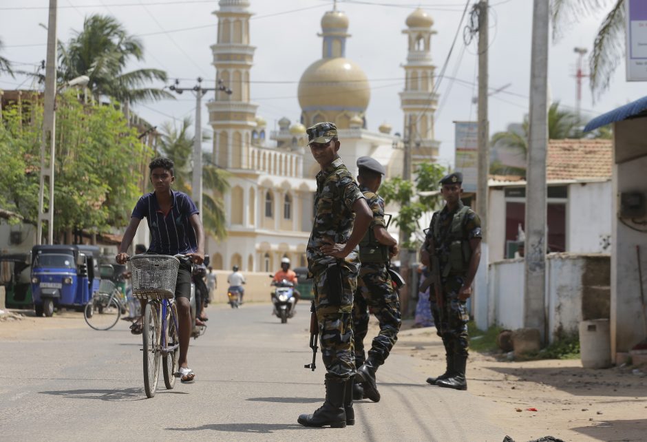 Šri Lankos policija: visi Velykų išpuolių vykdytojai suimti ar nukauti