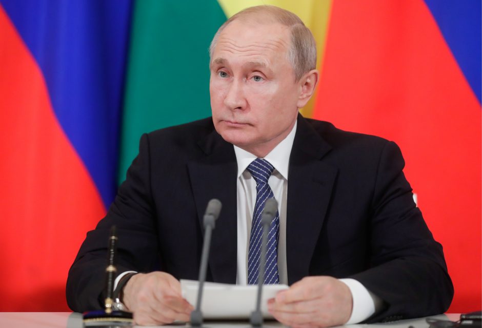 V. Putino atsakymas V. Zelenskiui: susitikime, bet yra sąlygų