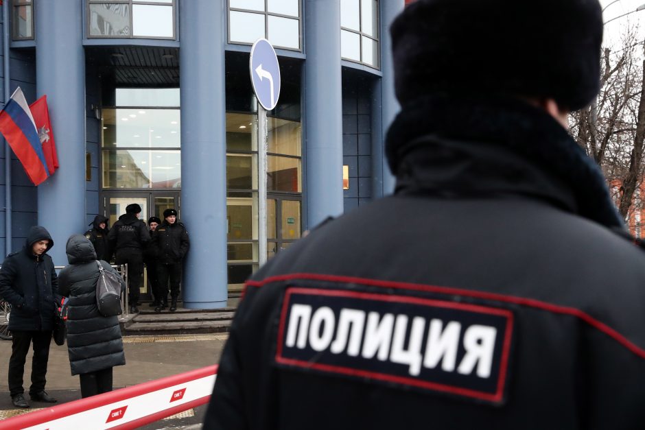 Maskvoje po pranešimo apie „užminavimą“ evakuoti septyni teismai