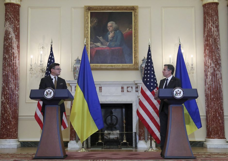 JAV įspėja Rusiją nepadaryti dar vienos rimtos klaidos dėl Ukrainos