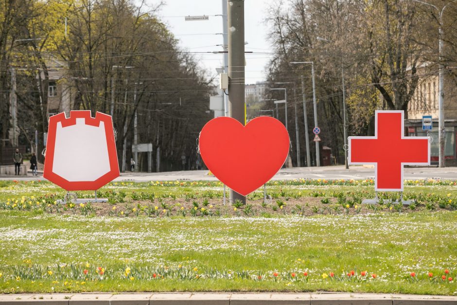 Vilnius sveikina ir palaiko medicinos darbuotojus