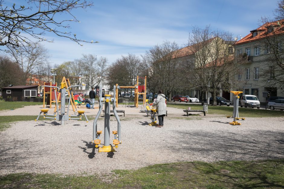 Vilniuje atveriamos žaidimų ir sporto aikštelės lauke