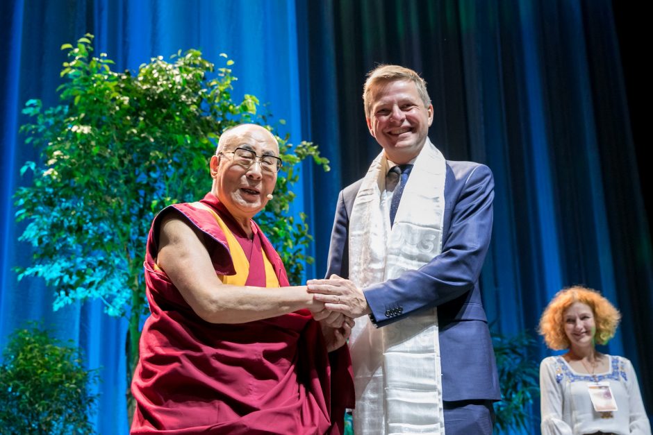 Vilniuje viešintis Dalai Lama: šis amžius turi tapti taikos amžiumi