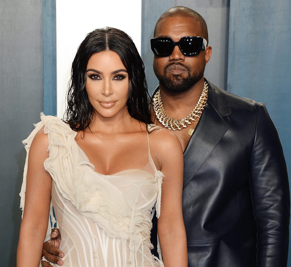 JAV garsenybė K. Kardashian skiriasi su reperiu K. Westu