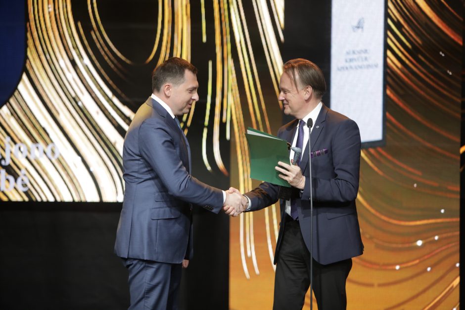 Vilniuje „Auksinėmis krivūlėmis“ apdovanotos geriausios savivaldybės