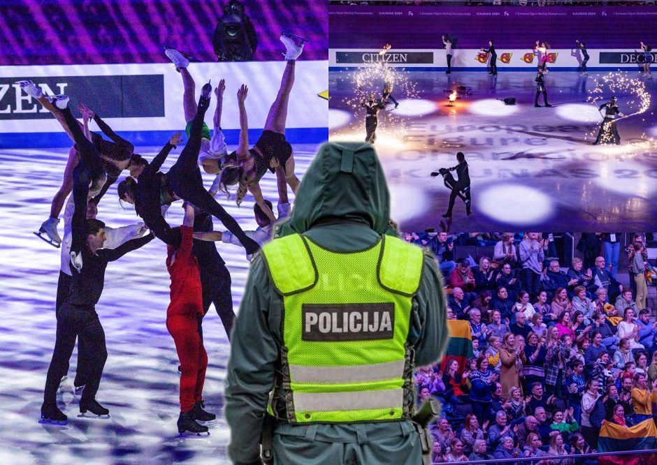 Policija skyrė baudas čiuožimo čempionato savanorei ir organizatoriui 