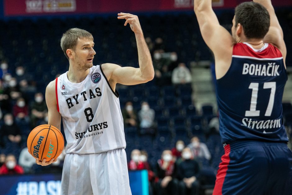 FIBA Čempionų lyga: „Rytas“ – Strasbūro IG 71:76