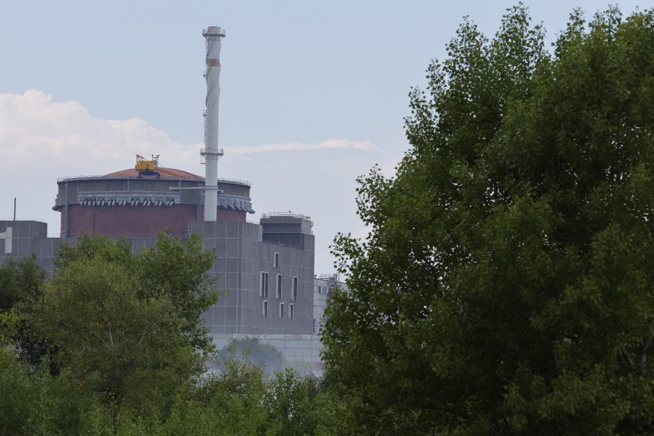 Kyjivas: naujausias Zaporižios AE apšaudymas apgadino radiacijos matuoklius