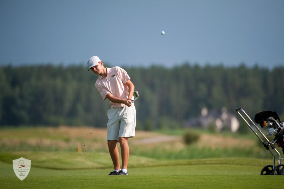 Lietuvos golfo rinktinė triumfavo Europos komandiniame „Shield“ čempionate