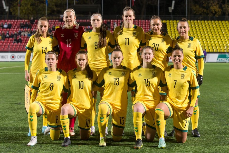 Lietuvos moterų rinktinė neprilygo Italijos futbolininkėms