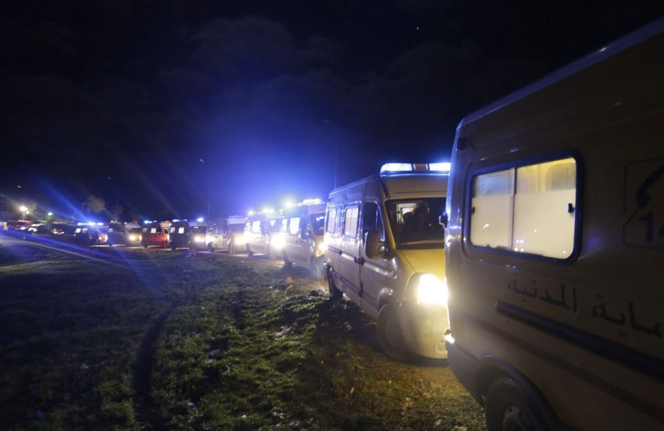 Alžyre per automobilių avariją žuvo 16 žmonių, daugiausia migrantų