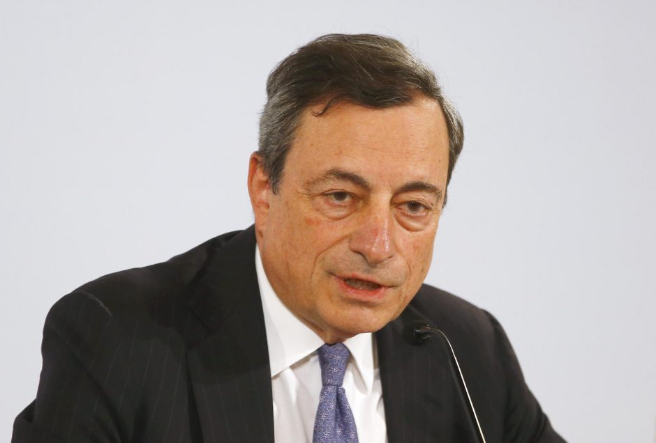 Buvęs ECB vadovas M. Draghi paskirtas Vatikano patarėju