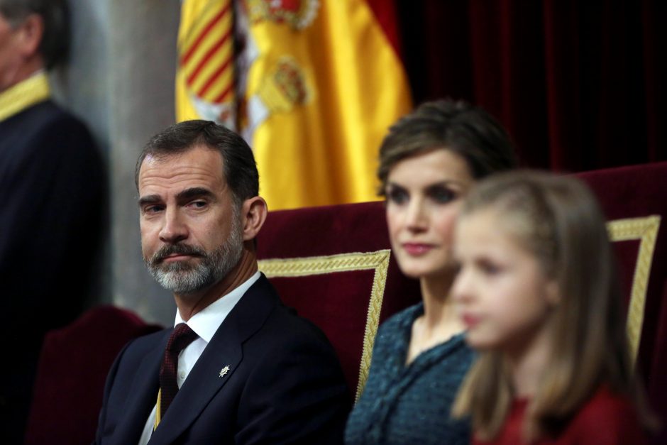 Ispanijos karalius ragina parlamentą įveikti korupciją