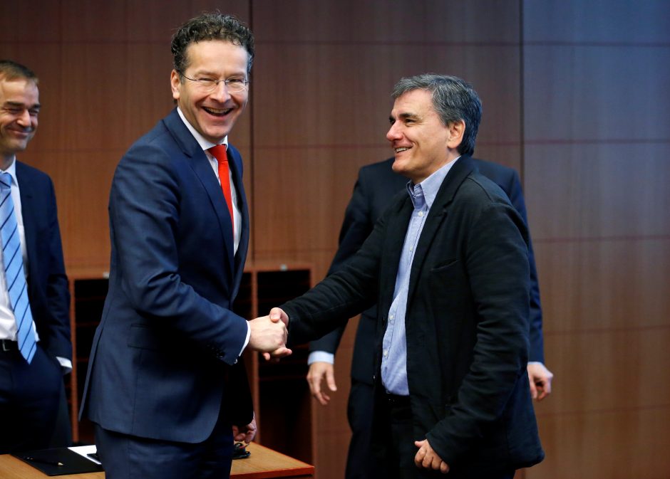 Euro zonos finansų ministrai sugriovė ES planus dėl didesnių išlaidų