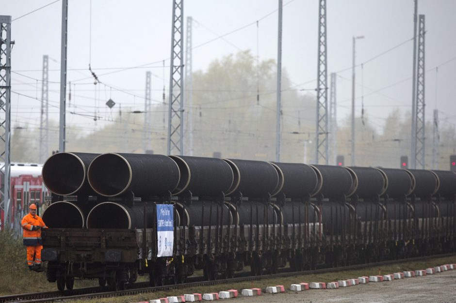 Suomijos įlankoje pradėtas tiesti dujotiekis „Nord Stream 2“
