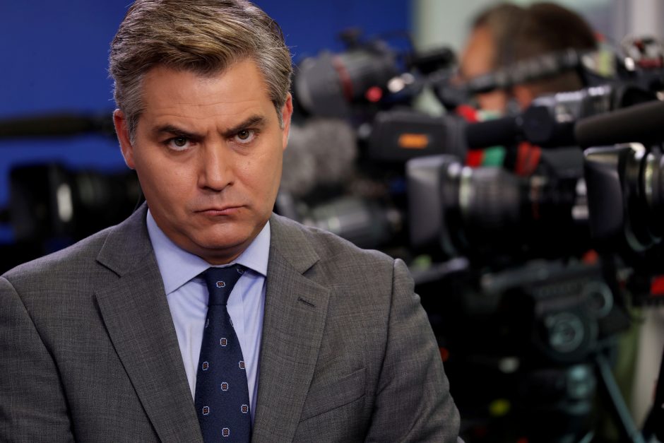 CNN padavė į teismą Baltuosius rūmus dėl draudimo juose lankytis reporteriui