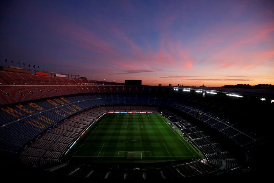 Katalonų separatistai rengs protestą šalia „Camp Nou“ stadiono 