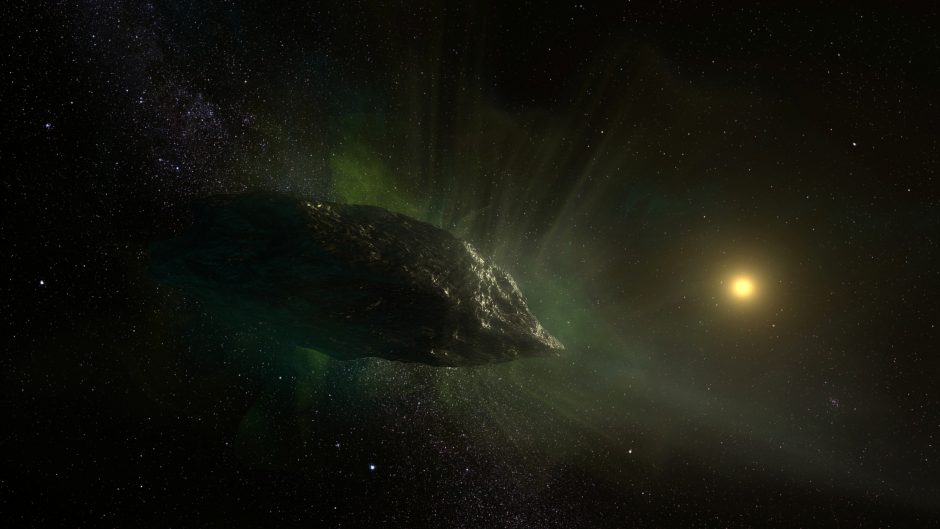 Astronomai pastebėjo „mažiausiai palytėtą“ kometą, atskriejusią iš už Saulės sistemos ribų