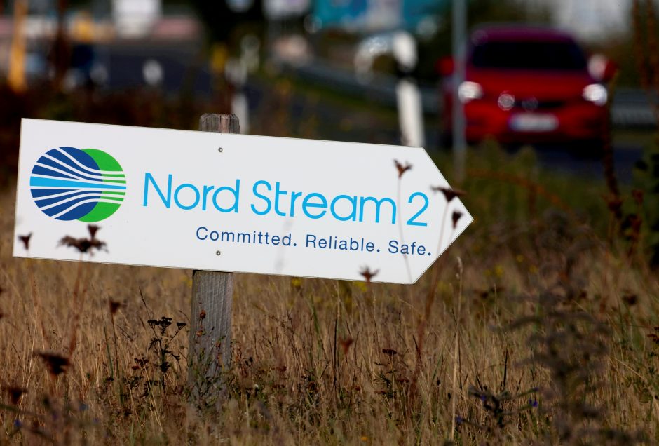 JAV ir Vokietijos susitarime dėl „Nord Stream 2“ dujotiekio – perspėjimas Rusijai
