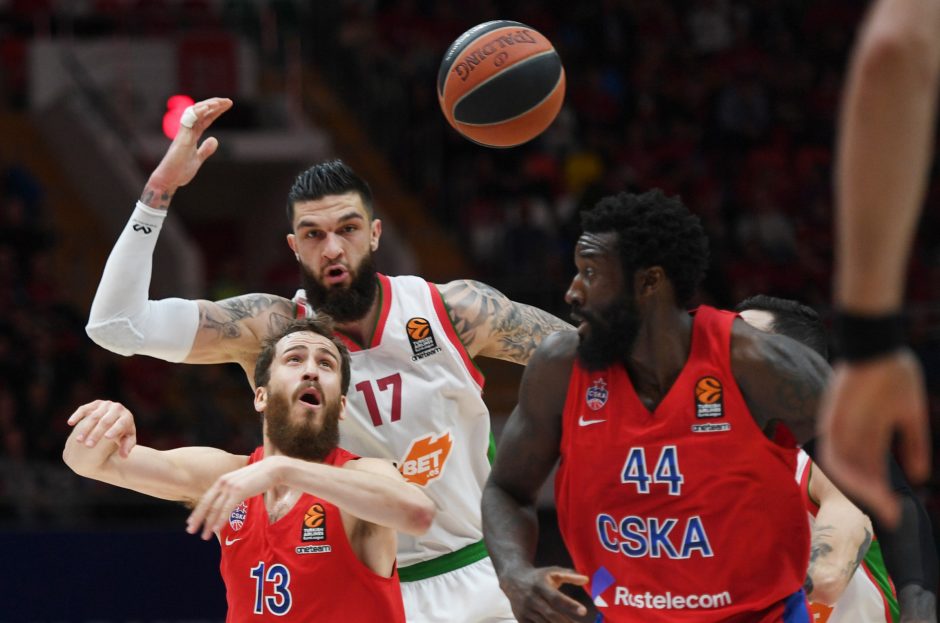 Vitorijos krepšininkai išlygino Eurolygos ketvirtfinalio serijos rezultatą