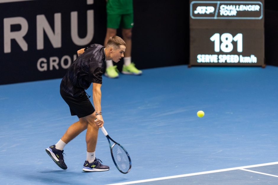 „Vitas Gerulaitis Cup“: V. Gaubas metė rimtą iššūkį antrai turnyro raketei