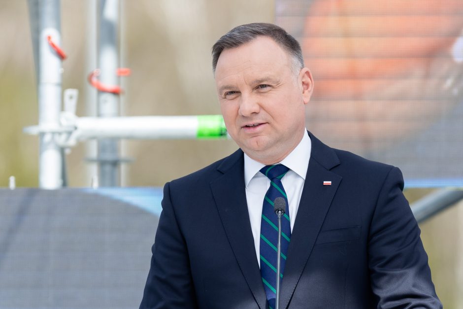 Lenkijos prezidentas trečiadienį šaukia Nacionalinio saugumo tarybą