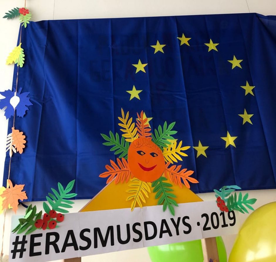Lopšelis-darželis „Ežiukas“ dalyvauja programos „Erasmus+“ projekte