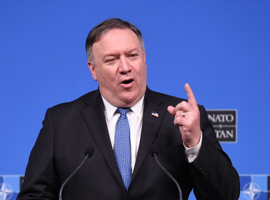 M. Pompeo: JAV spaus Teheraną, kol šis pakeis savo politiką