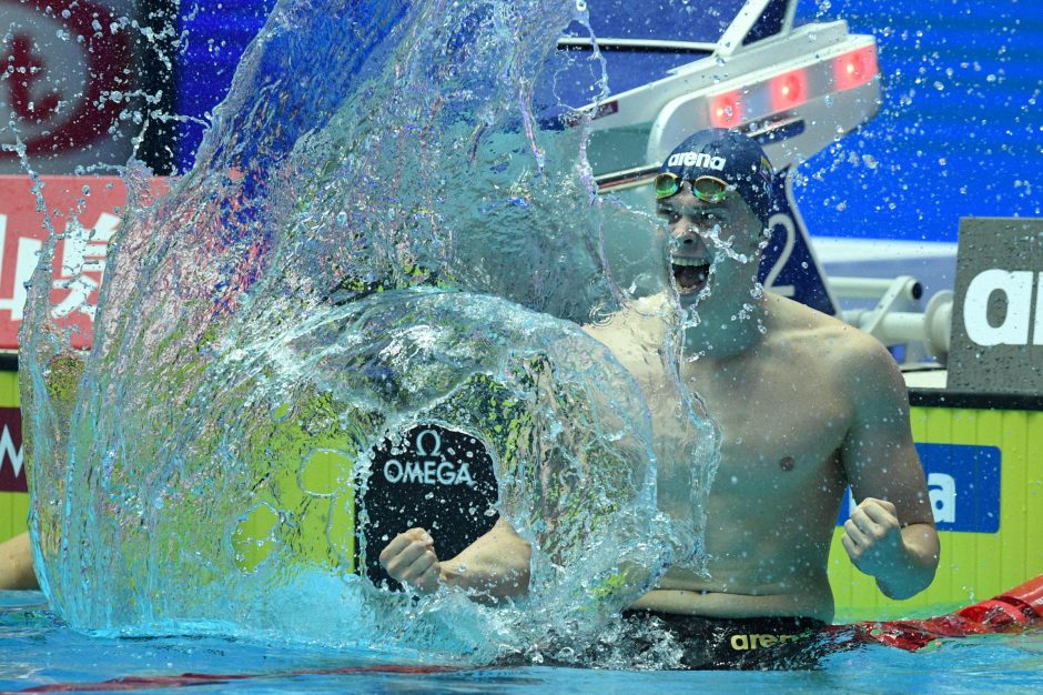 Triumfas: plaukikas D. Rapšys pagerino 10 metų gyvavusį Europos čempionatų rekordą!
