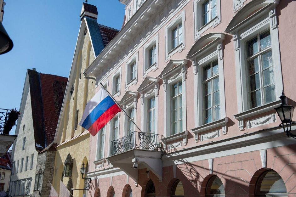 Rusijos ambasadai Estijoje atsiųstas pranešimas apie bombą