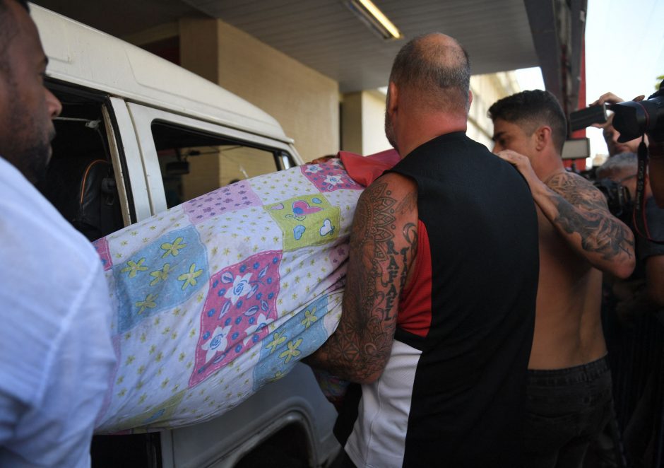 Per policijos reidą Rio de Žaneiro faveloje žuvo 11 žmonių