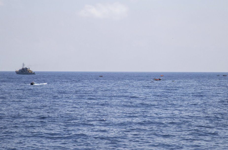 Prie Libijos nuskendo 15 migrantų
