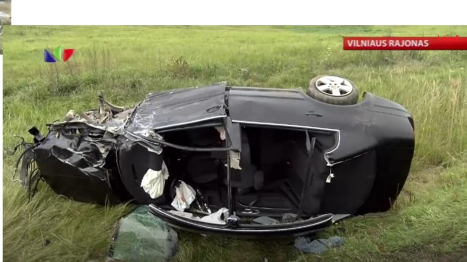 Vilniaus rajone – mirtina automobilių kaktomuša