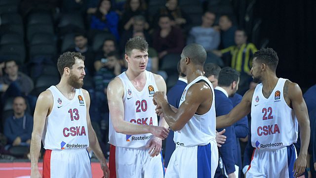 CSKA krepšininkai – per žingsnį nuo Eurolygos finalo ketverto
