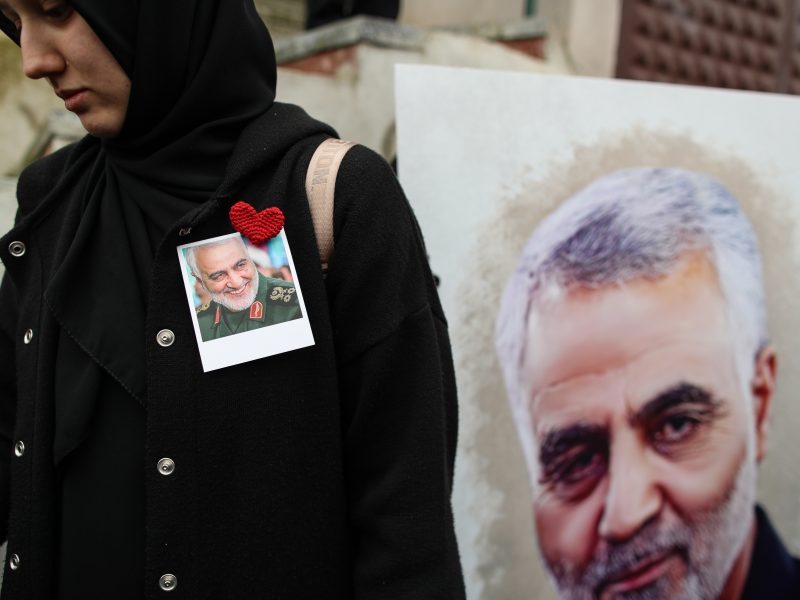 Irano generolas: Q. Soleimanio nužudymas – JAV buvimo regione pabaigos pradžia