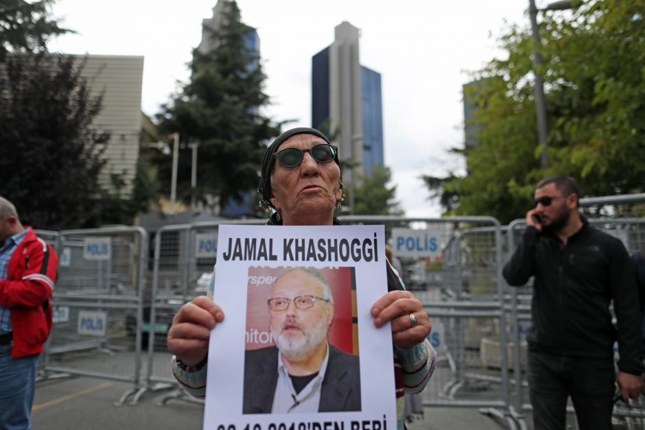 JAV paskelbė sankcijas 17 Saudo Arabijos piliečių, siejamų su K. Khashoggio nužudymu