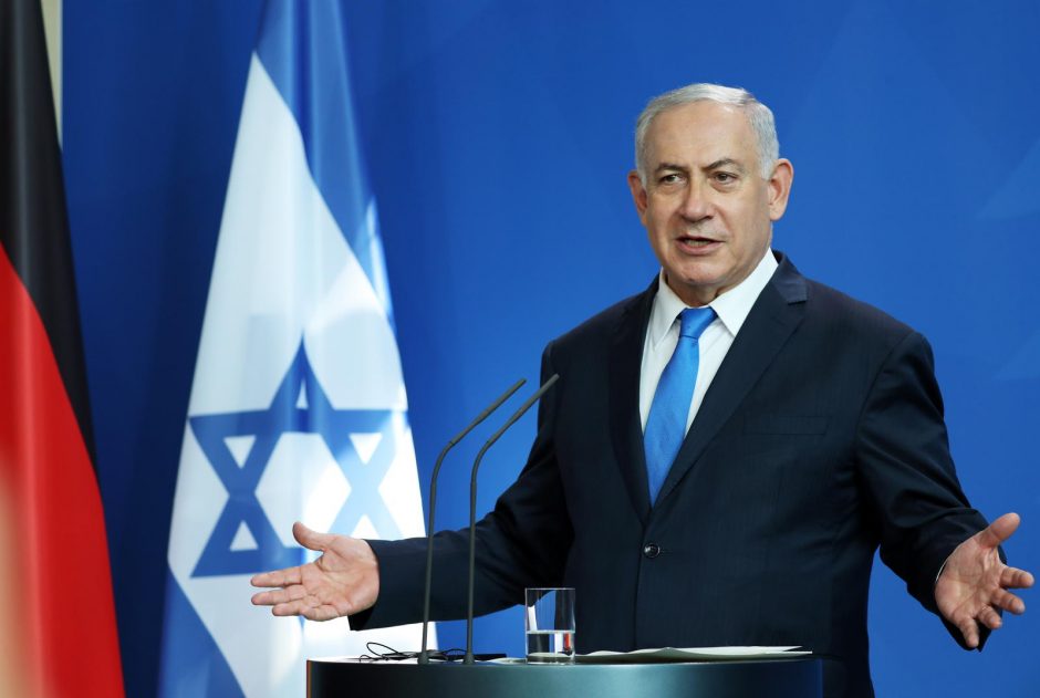 B. Netanyahu žada pavadinti D. Trumpo garbei naują gyvenvietę Golano aukštumose