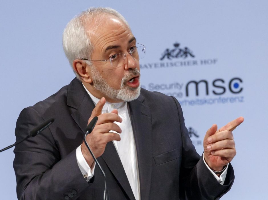 Irano užsienio reikalų ministras M. J. Zarifas ragina J. Bideną atšaukti JAV sankcijas