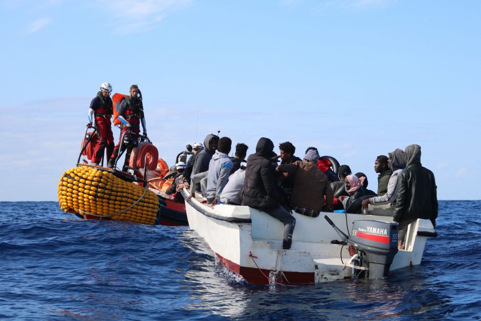 Nevyriausybinių organizacijų laivai išgelbėjo beveik 140 migrantų
