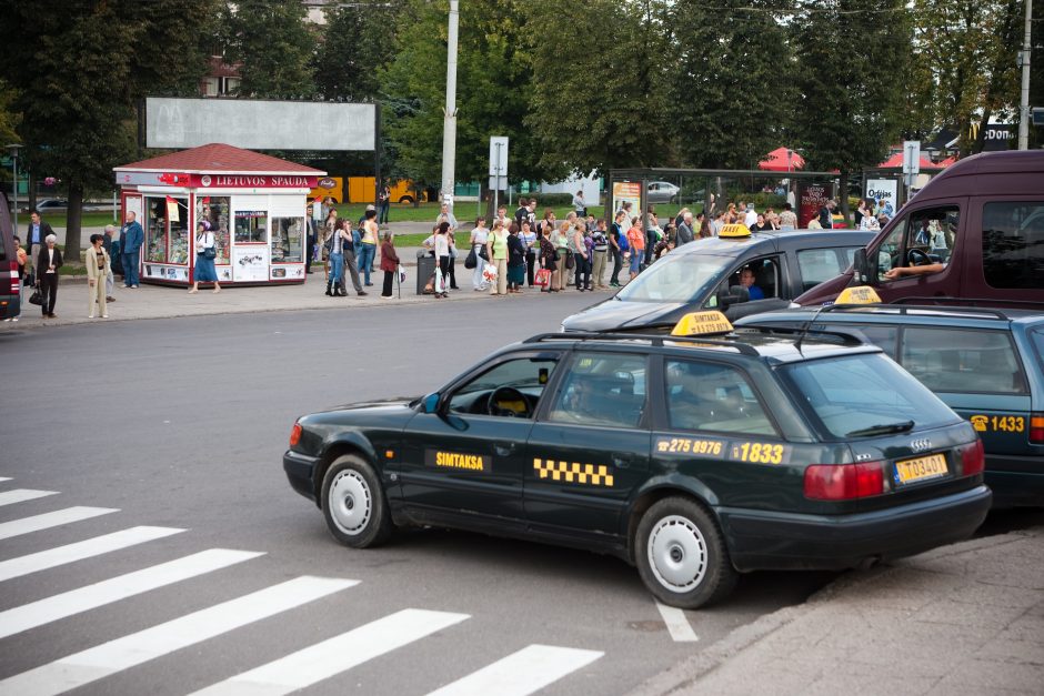 Už kelionę taksi vilnietė gavo 5000 litų sąskaitą