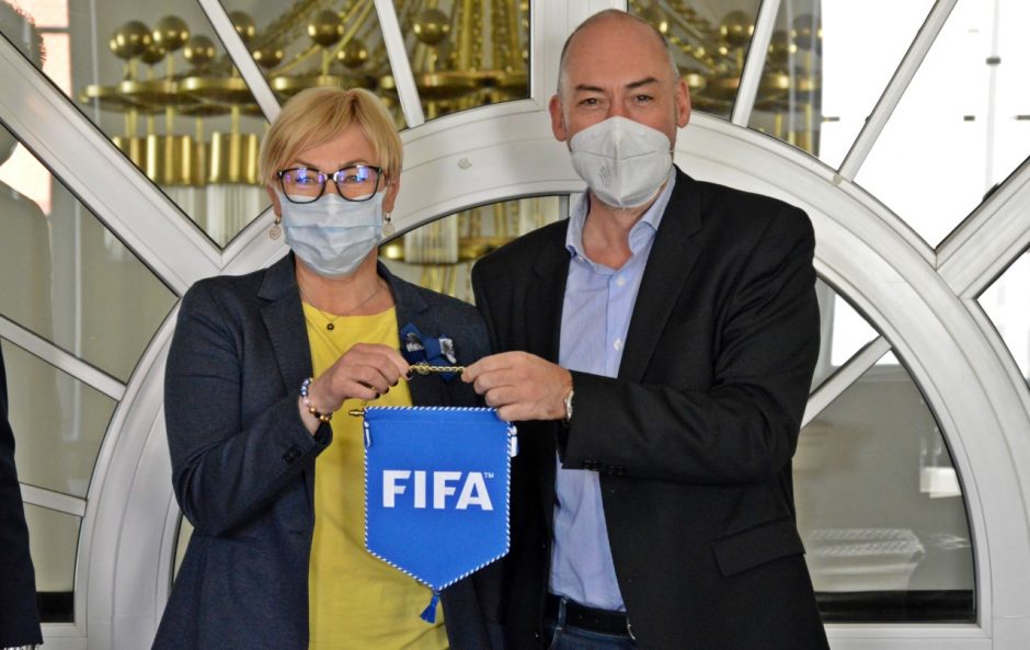 Ministrė: Lietuva pateisins FIFA pasitikėjimą dėl Pasaulio salės futbolo čempionato 