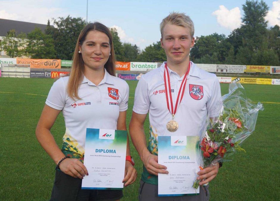 Pasaulio jaunimo čempionate lietuvis laimėjo bronzą